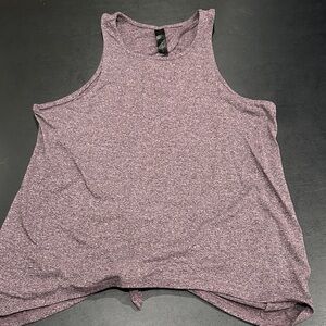 Yogalicious Purple Heather Tank Top